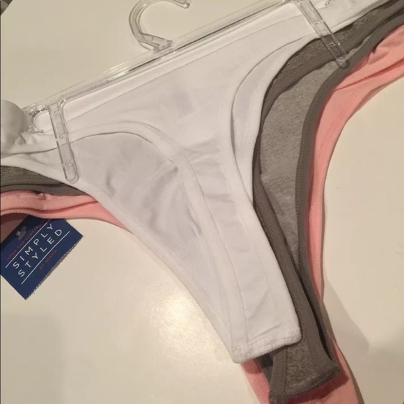 Simply Styled Other - Simply Style 3 Pk  Woman Seamless Thong NEW Sz L